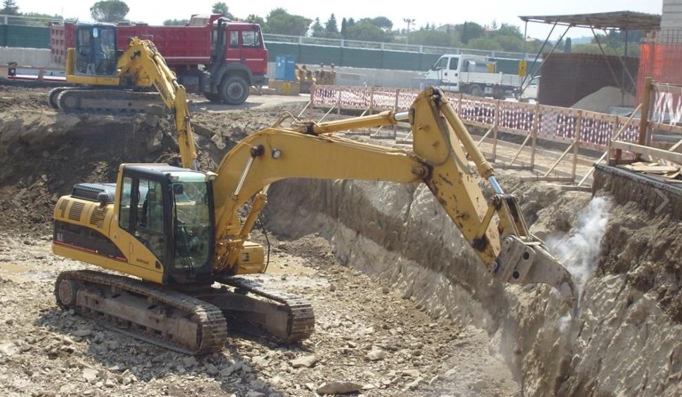 Excavaciones de obras en Zaragoza