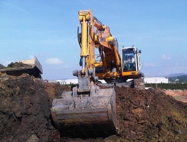 Excavadoras en Zaragoza